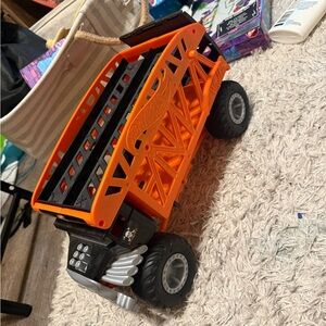 Hot Wheels Orange and Black Monster Truck
